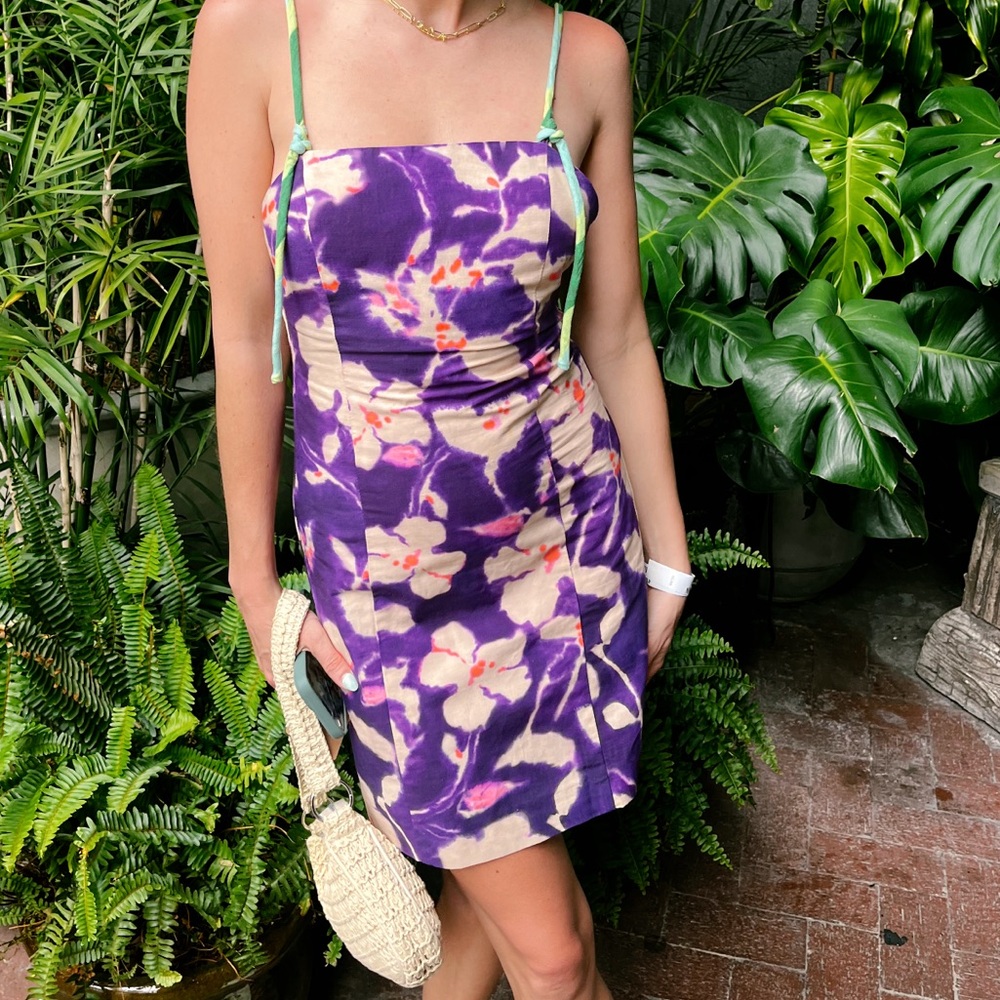 Zara floral dress